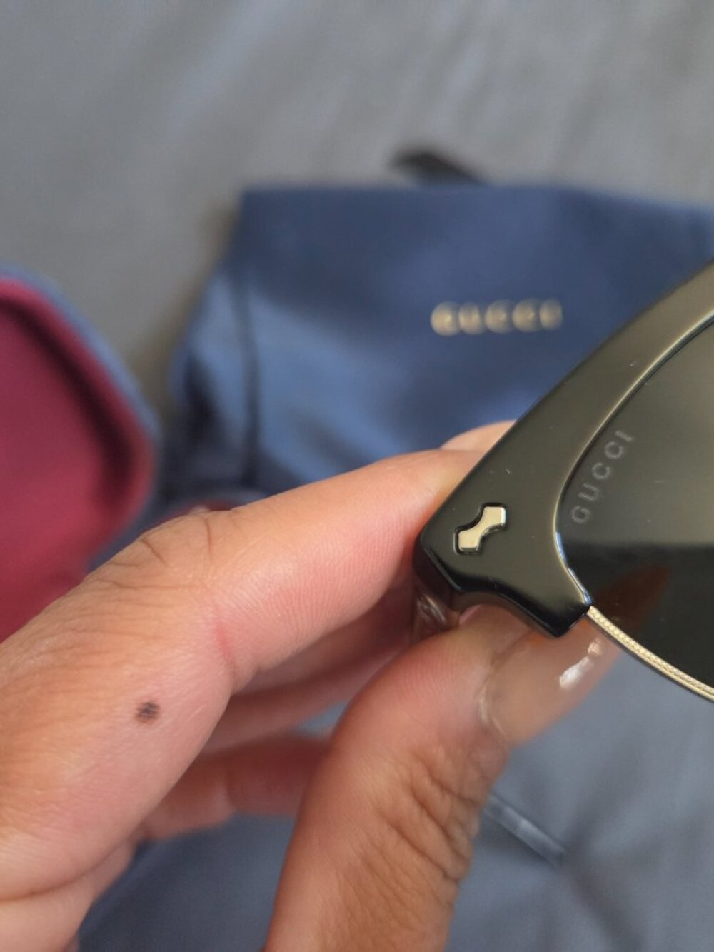 Gucci cat eye sunglasses authentic - Picture 4 of 6